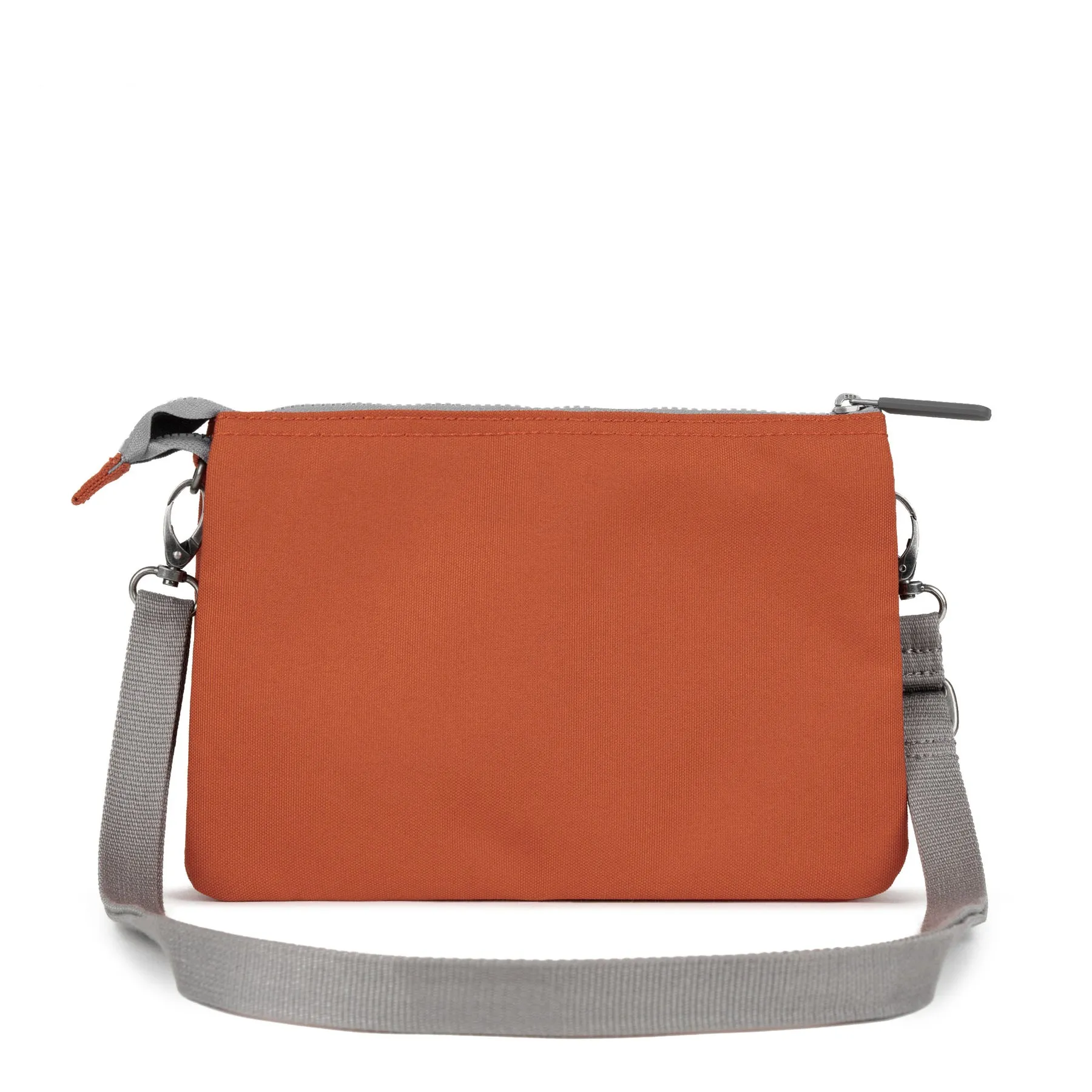 Roka Carnaby Crossbody XL Pumpkin Recycled Canvas