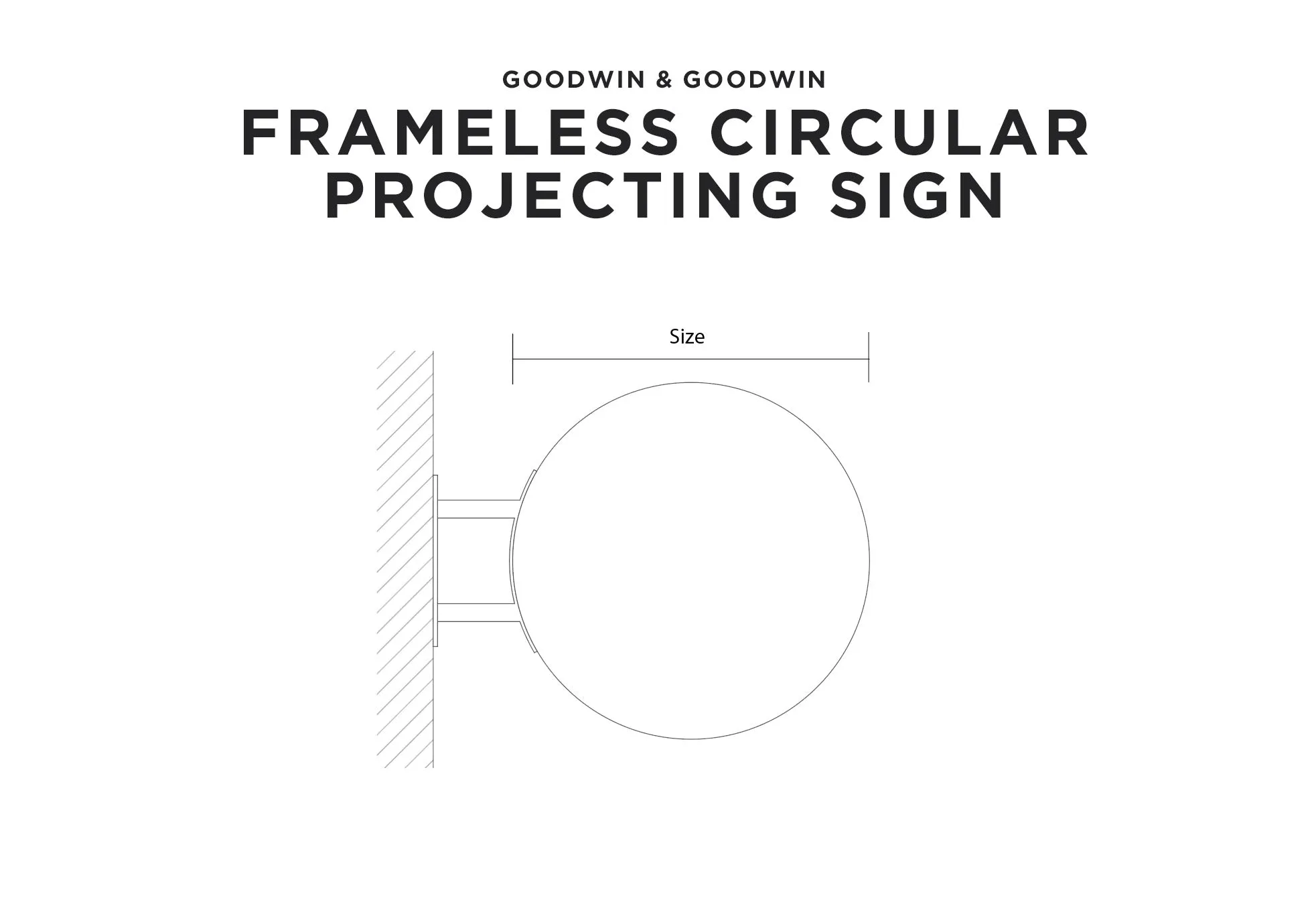 Round Acrylic Light Box - Minimalist Design