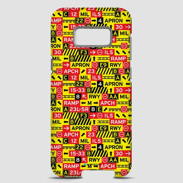 Runway Signs - Phone Case