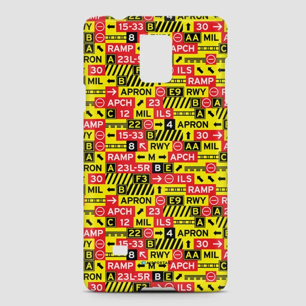 Runway Signs - Phone Case