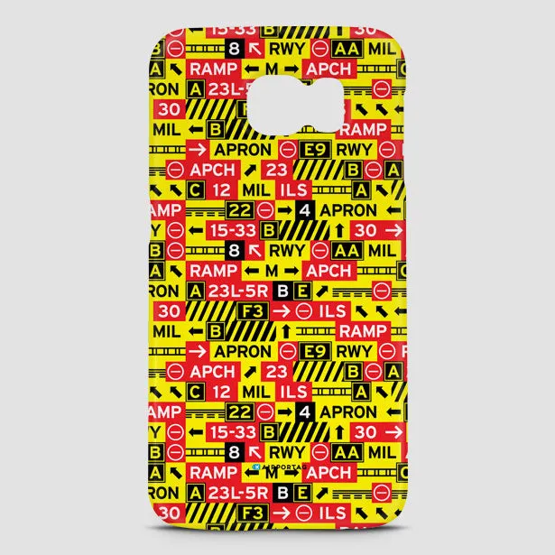 Runway Signs - Phone Case