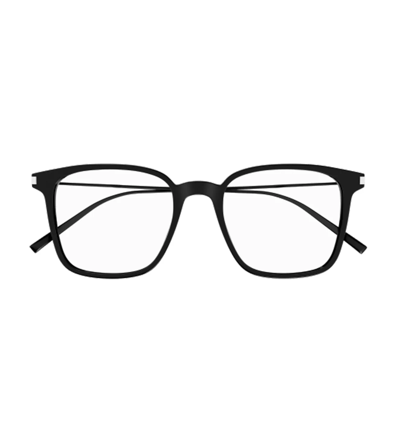 Saint Laurent Women's Black Square Optical Frame