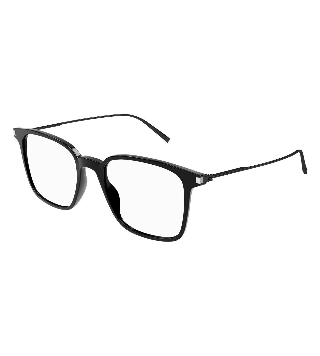 Saint Laurent Women's Black Square Optical Frame