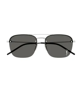 Saint Laurent Women's Grey Square Sunglasses