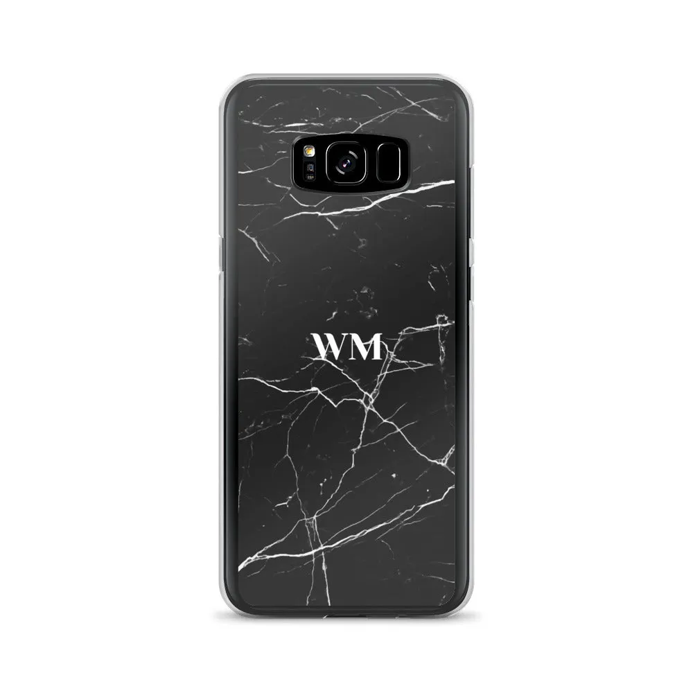 Samsung Case - Black Marble