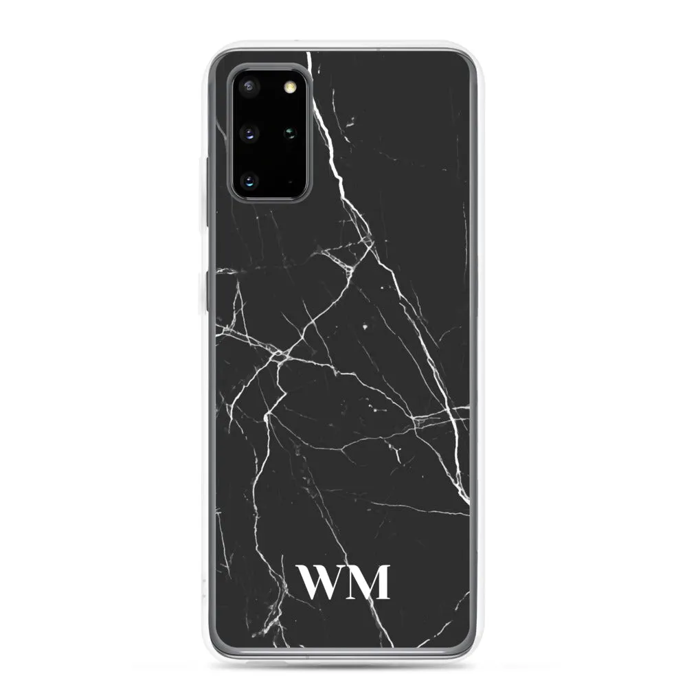 Samsung Case - Black Marble