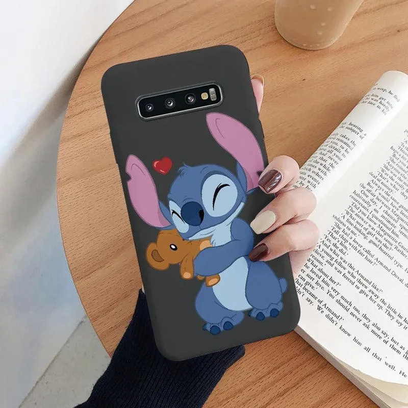 Samsung Galaxy S10 Cartoon Lilo Stitch Phone Case