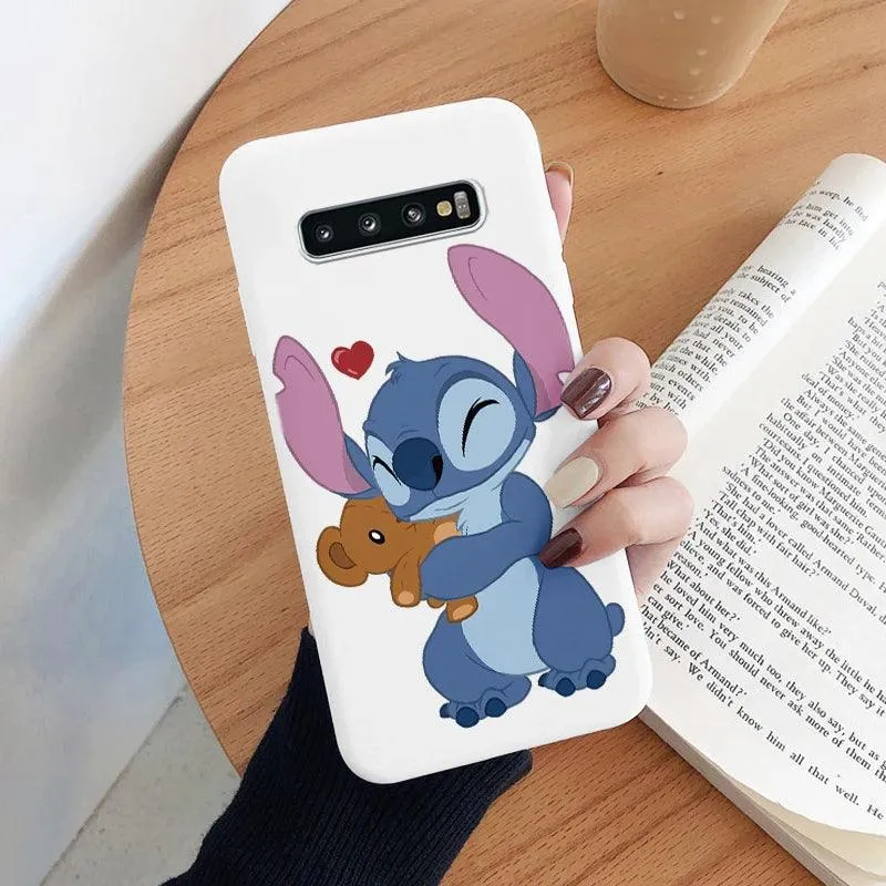 Samsung Galaxy S10 Cartoon Lilo Stitch Phone Case