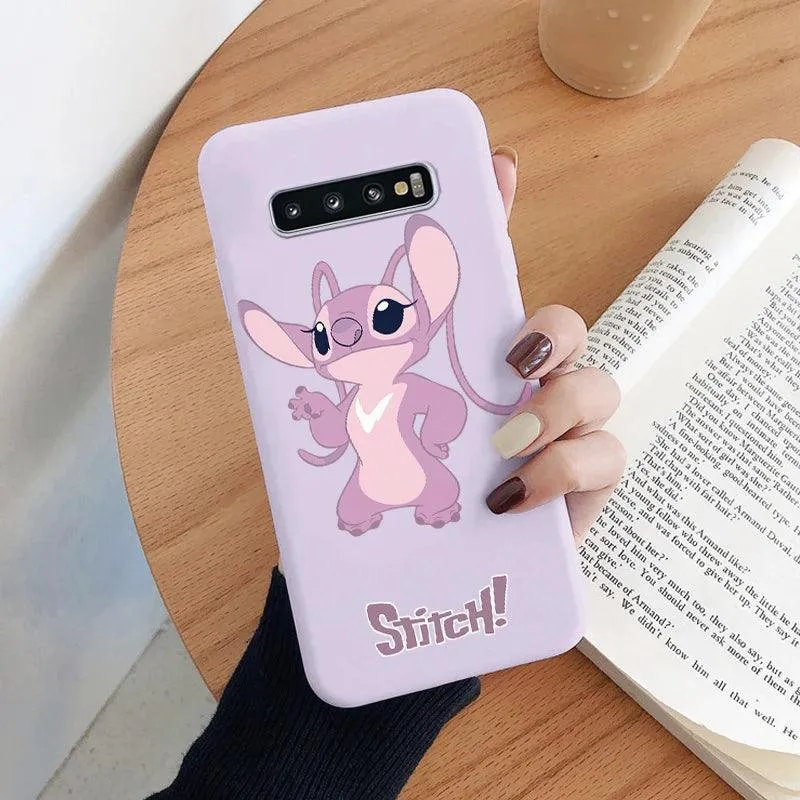 Samsung Galaxy S10 Cartoon Lilo Stitch Phone Case