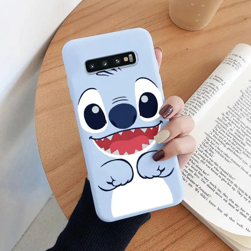 Samsung Galaxy S10 Cartoon Lilo Stitch Phone Case