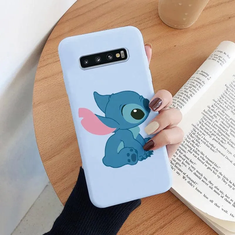 Samsung Galaxy S10 Cartoon Lilo Stitch Phone Case