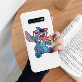 Samsung Galaxy S10 Cartoon Lilo Stitch Phone Case