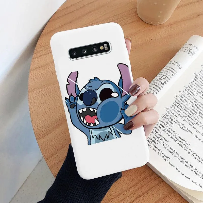 Samsung Galaxy S10 Cartoon Lilo Stitch Phone Case