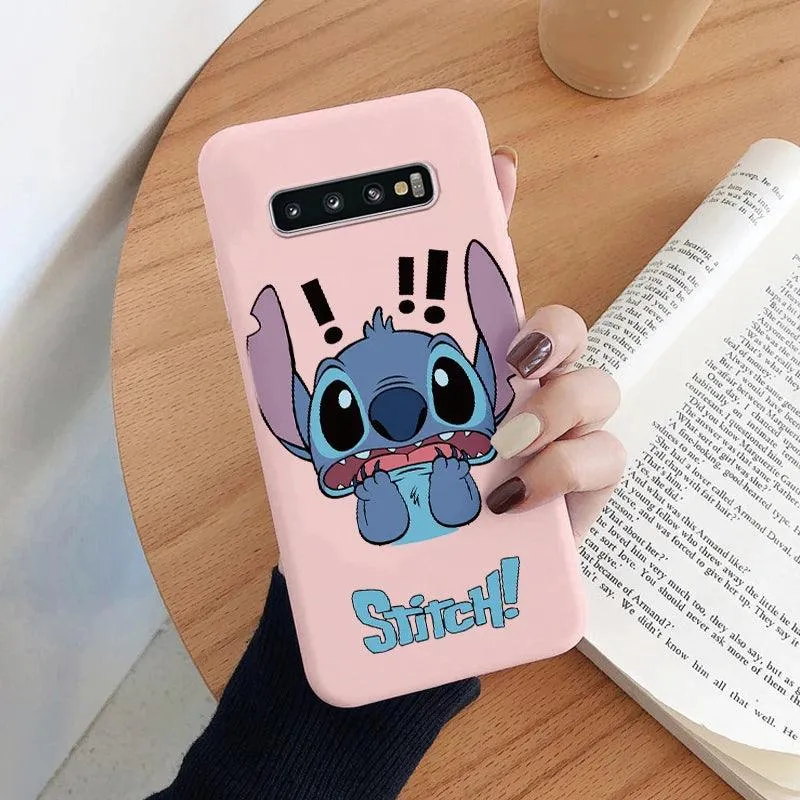 Samsung Galaxy S10 Cartoon Lilo Stitch Phone Case