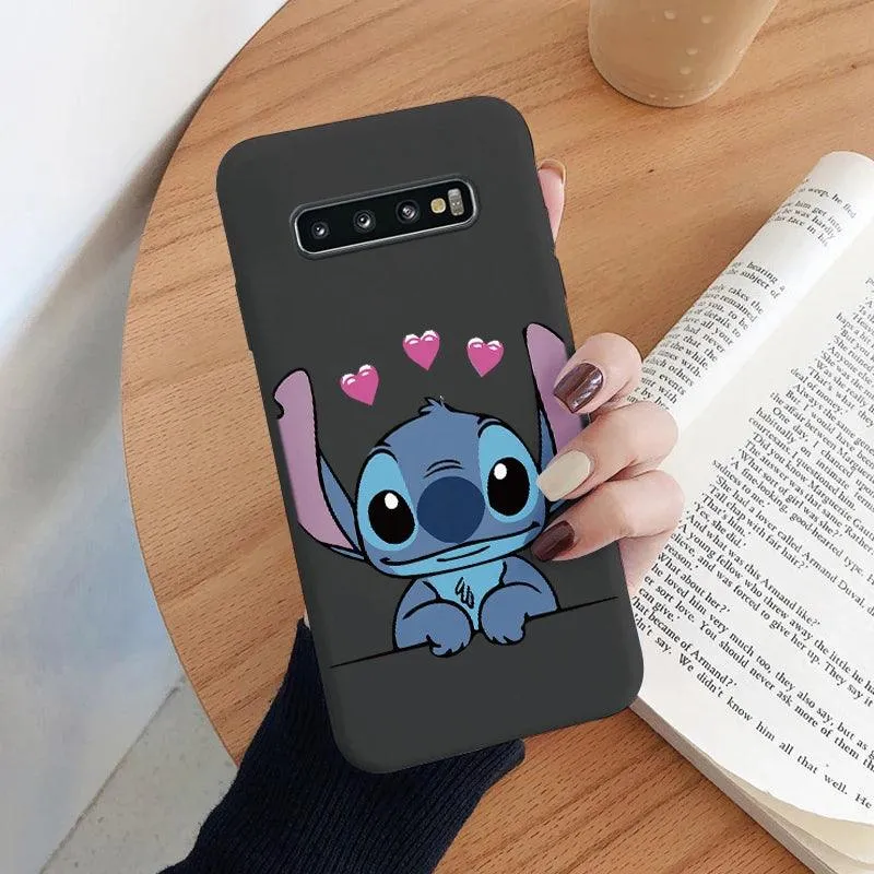 Samsung Galaxy S10 Cartoon Lilo Stitch Phone Case