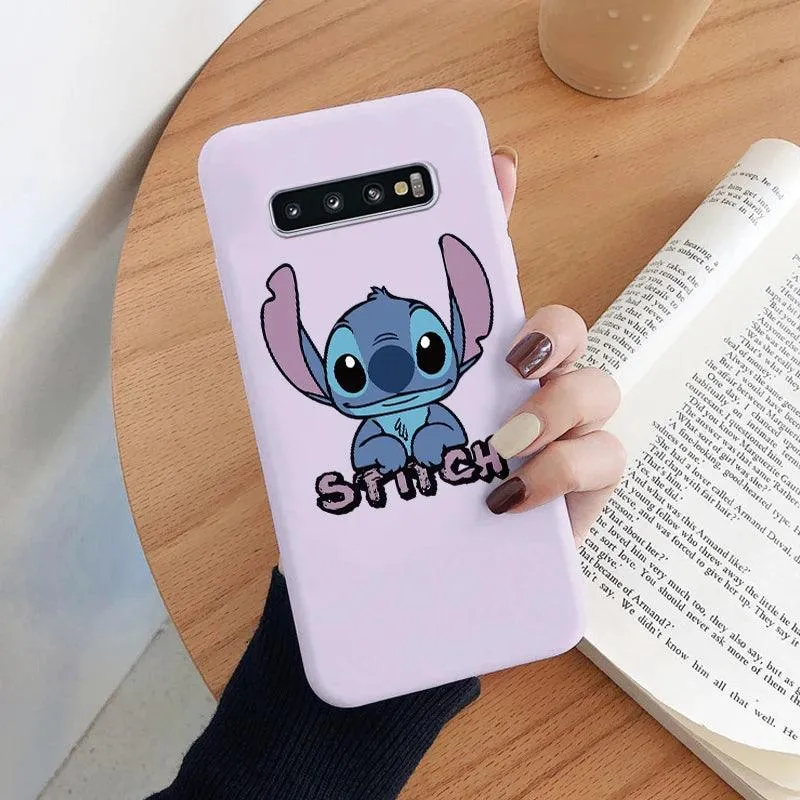 Samsung Galaxy S10 Cartoon Lilo Stitch Phone Case