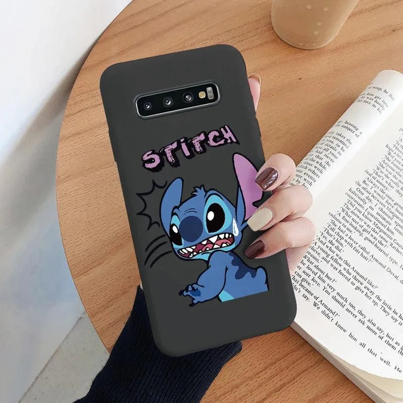 Samsung Galaxy S10 Cartoon Lilo Stitch Phone Case