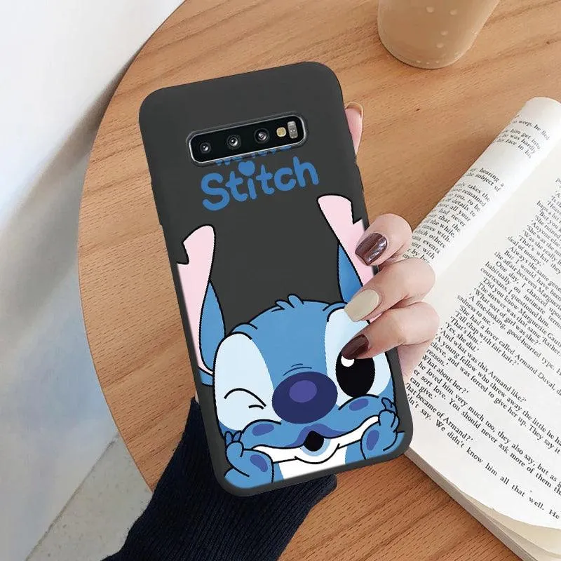 Samsung Galaxy S10 Cartoon Lilo Stitch Phone Case