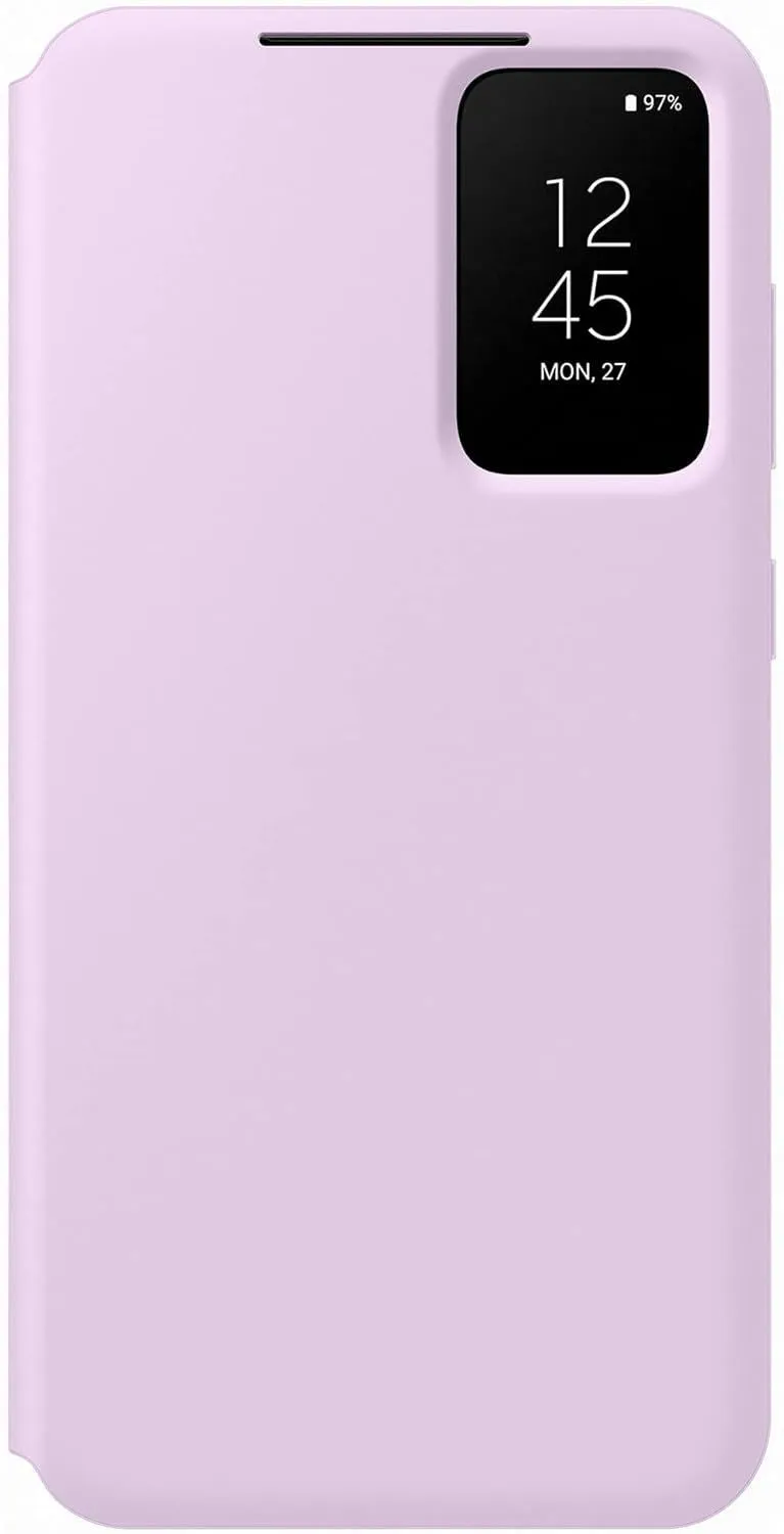 Samsung Galaxy S23 Plus Smart View Wallet Case Lilac - EF-ZS916CVEGWW