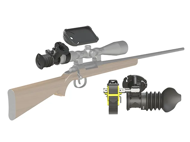 Scoped Vision Rifle Scope Adapter