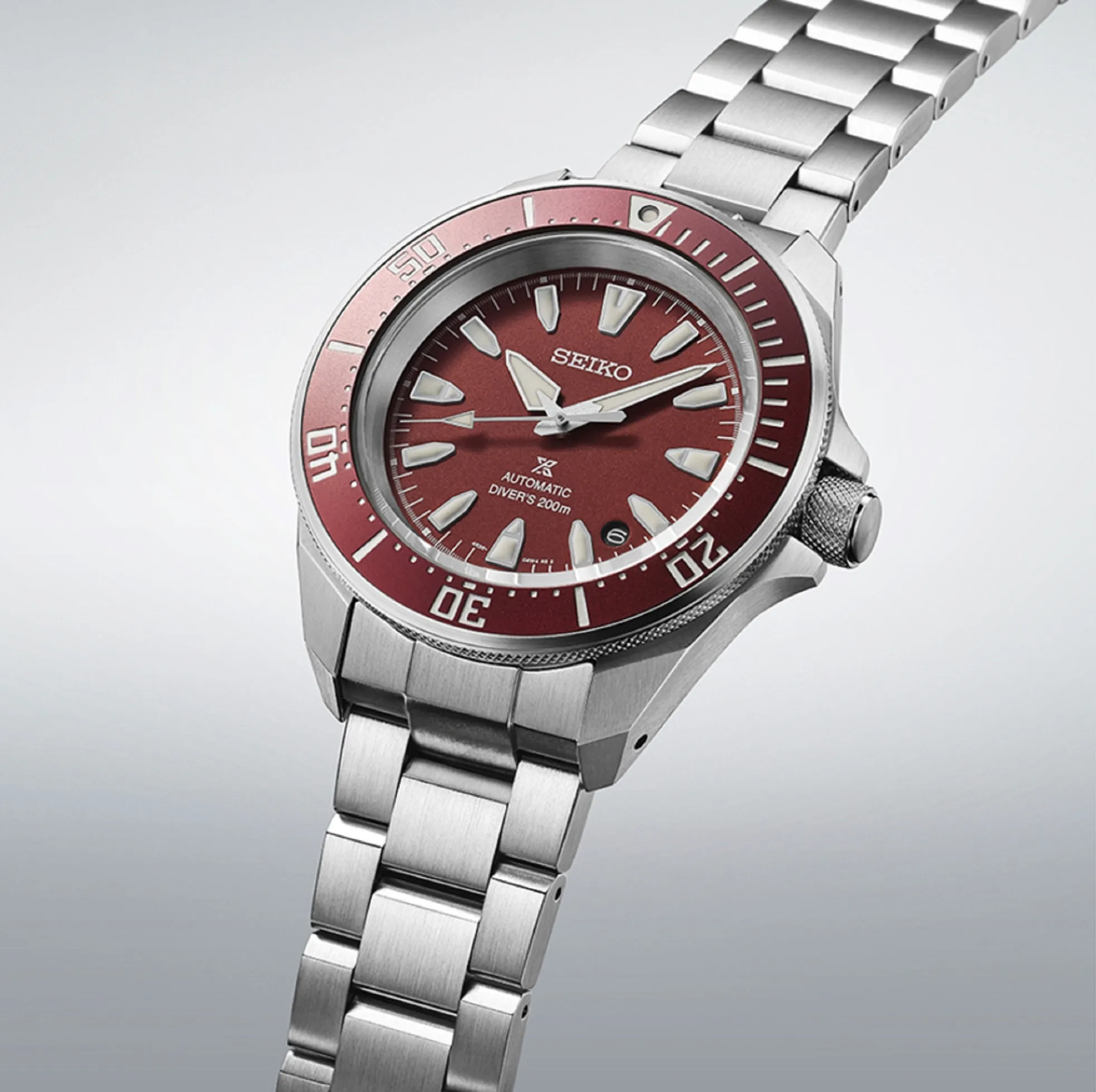 Seiko Prospex SRPL11K1 Red Samurai Automatic Watch