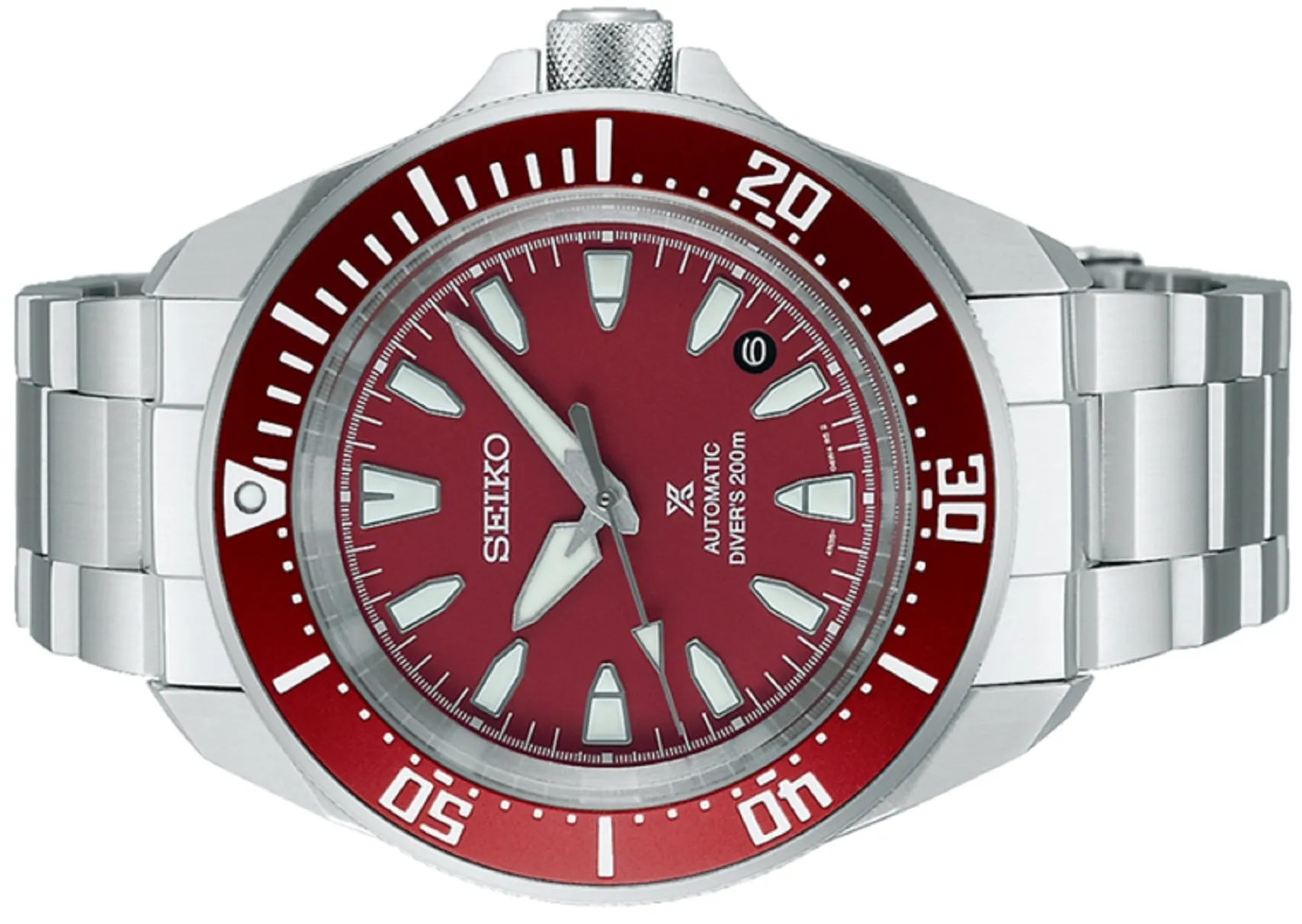 Seiko Prospex SRPL11K1 Red Samurai Automatic Watch