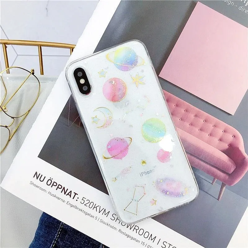 Shimmering Space iPhone Case