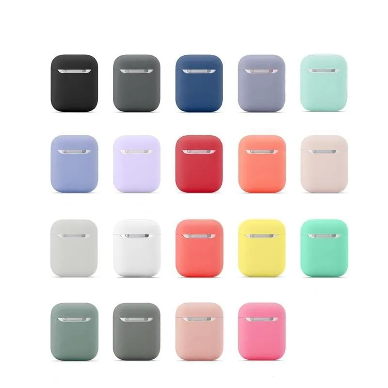 Silicone Protective case compatible with Apple AirPods