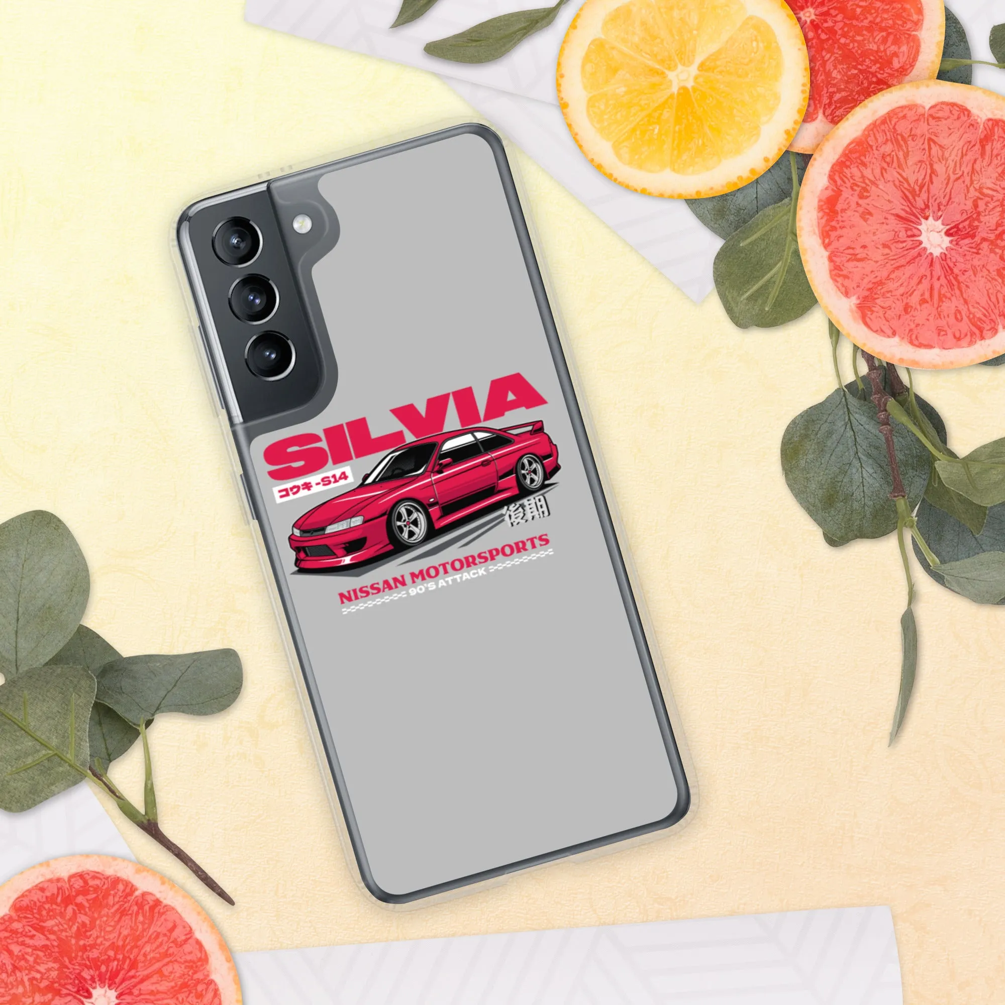 Silvia S14 Wide Body Car Culture Samsung Phone Case