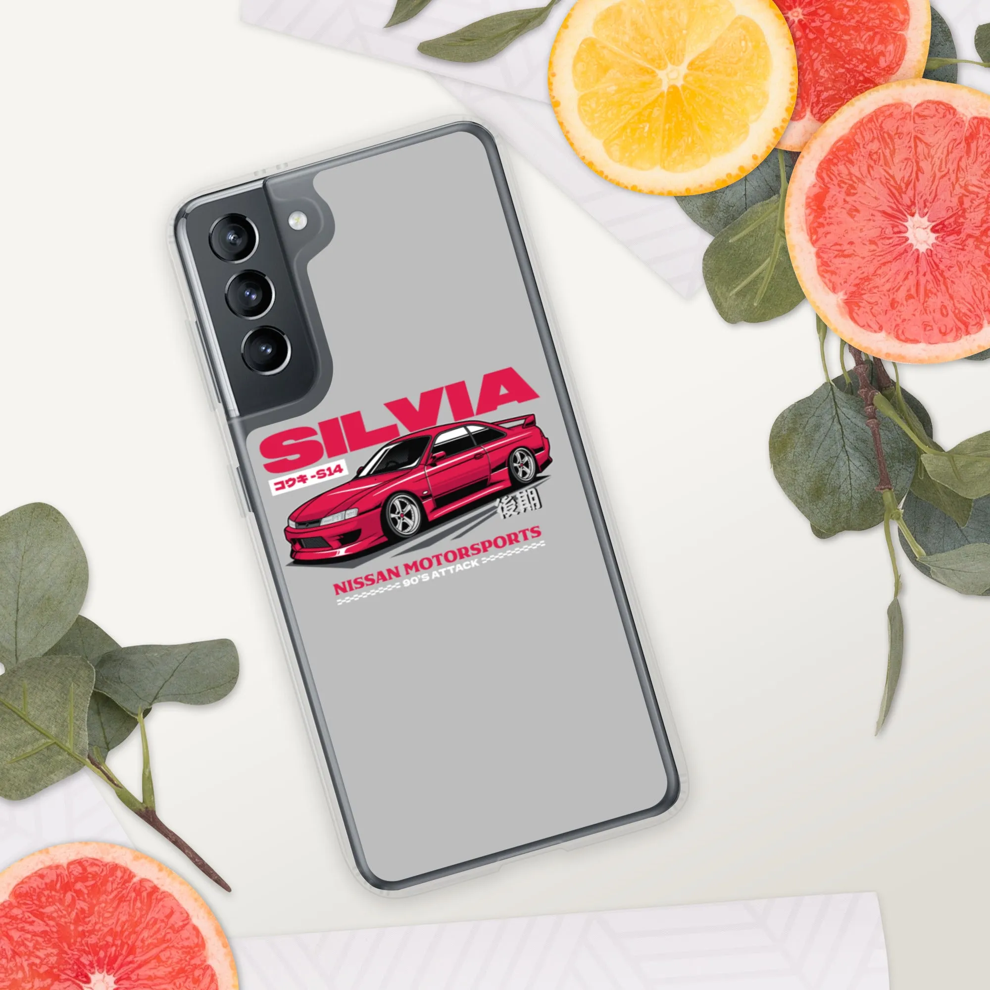 Silvia S14 Wide Body Car Culture Samsung Phone Case