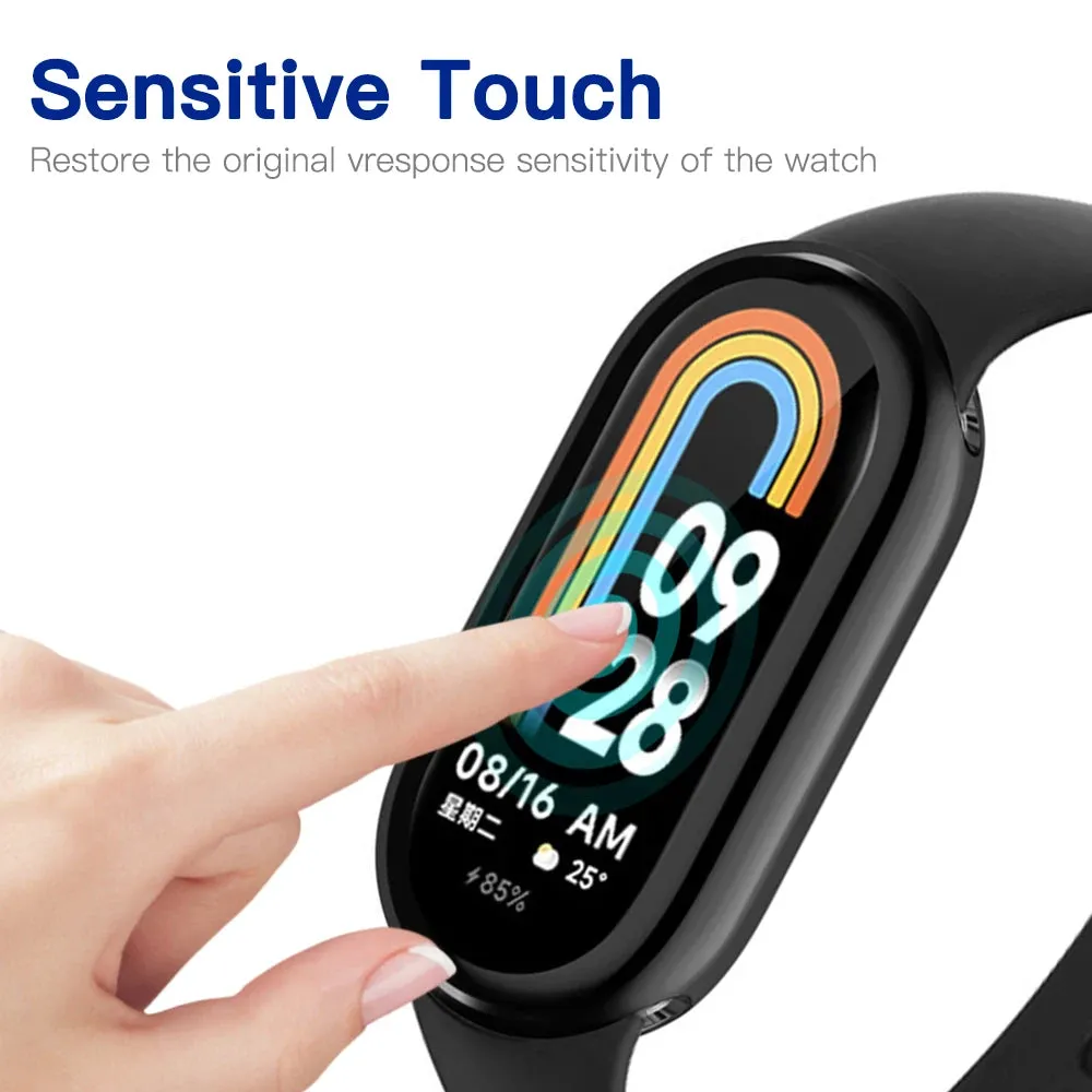 Smart watch case|TPU Soft Protective Cover For Xiaomi Mi Band 8 Case