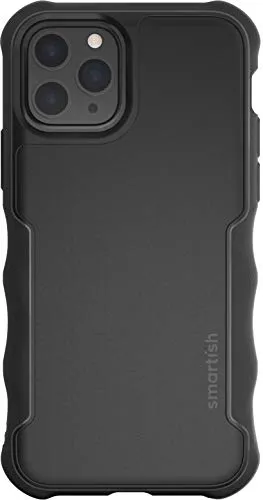 Smartish iPhone 11 Pro Armor Case - Gripzilla [Rugged   Protective] Slim Tough Grip Cover - Black Tie Affair