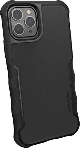 Smartish iPhone 11 Pro Armor Case - Gripzilla [Rugged   Protective] Slim Tough Grip Cover - Black Tie Affair