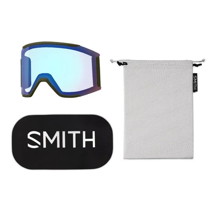 Smith Squad Mag Vintage Camo Goggles | ChromaPop Sun Black 12% VLT / Chromapop Storm Rose Flash 50% VLT