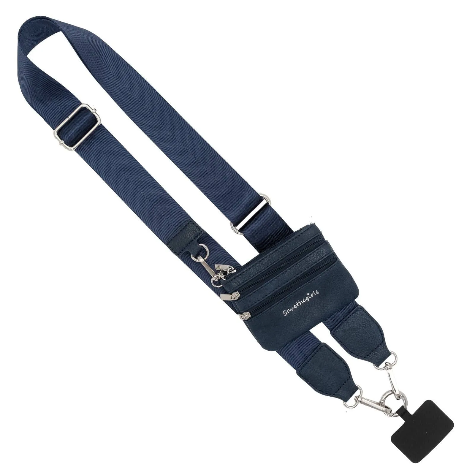 Solid Collection Clip & Go Strap with Pouch