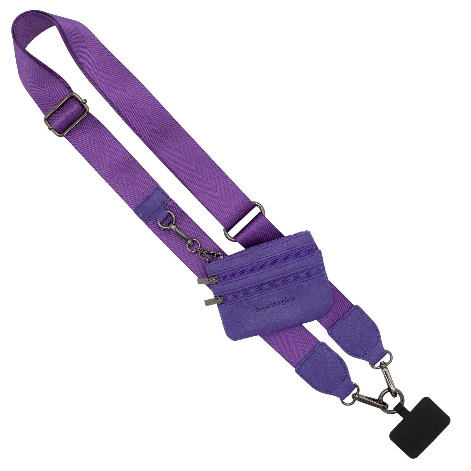 Solid Collection Clip & Go Strap with Pouch