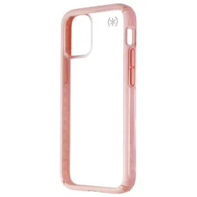 Speck Presidio Perfect-Clear Impact Geo Case for iPhone 12 mini - Clear/Pink