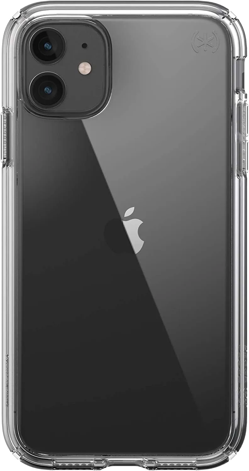 Speck Products Presidio Perfect-Clear iPhone 11 Case, Clear/Clear