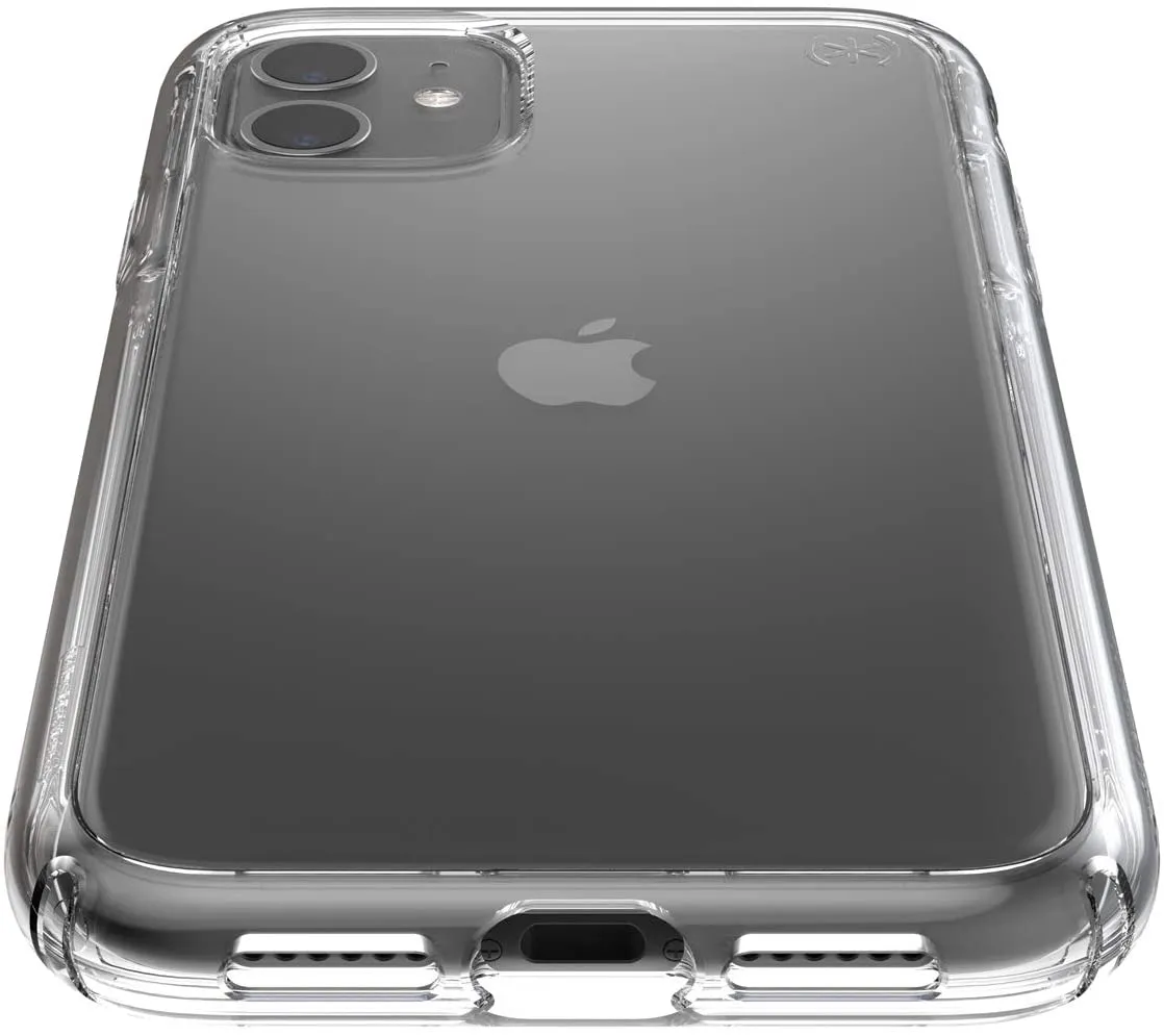 Speck Products Presidio Perfect-Clear iPhone 11 Case, Clear/Clear