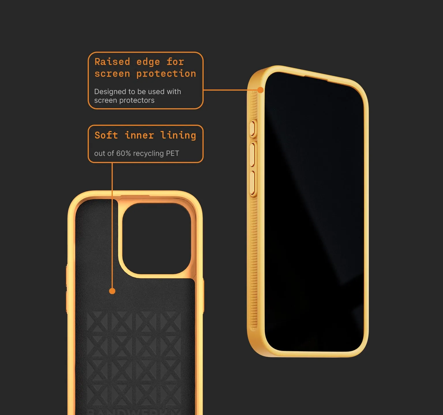 Sport Case | iPhone 15 Pro | Orange Pop