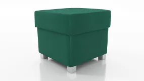 STOOL BOSS WITH STORAGE 41X41CM  CHOICE OF 8 COLORS