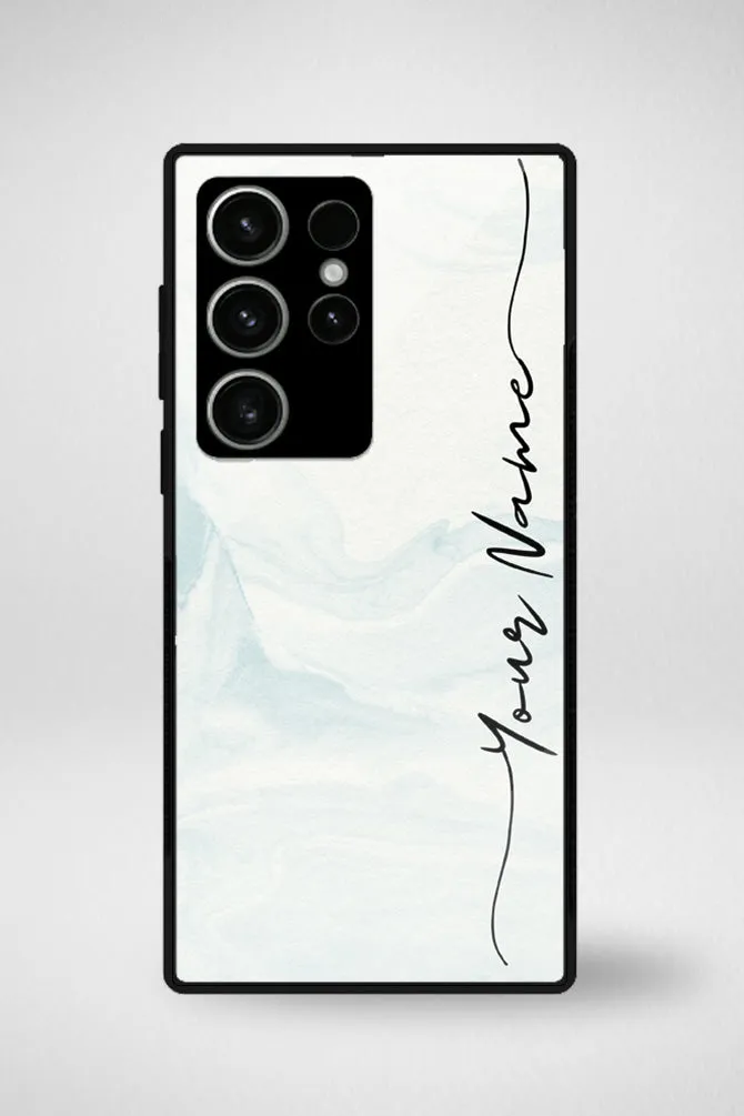 Stylish Name Custom Customized Glass Mobile Case - iPhone, Samsung & OnePlus