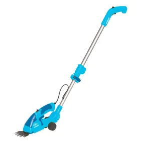 Sun Joe HJ605CC-BLU 2-in-1 Cordless Telescoping Grass Trimmer | 7.2 Volt (Sky Blue)