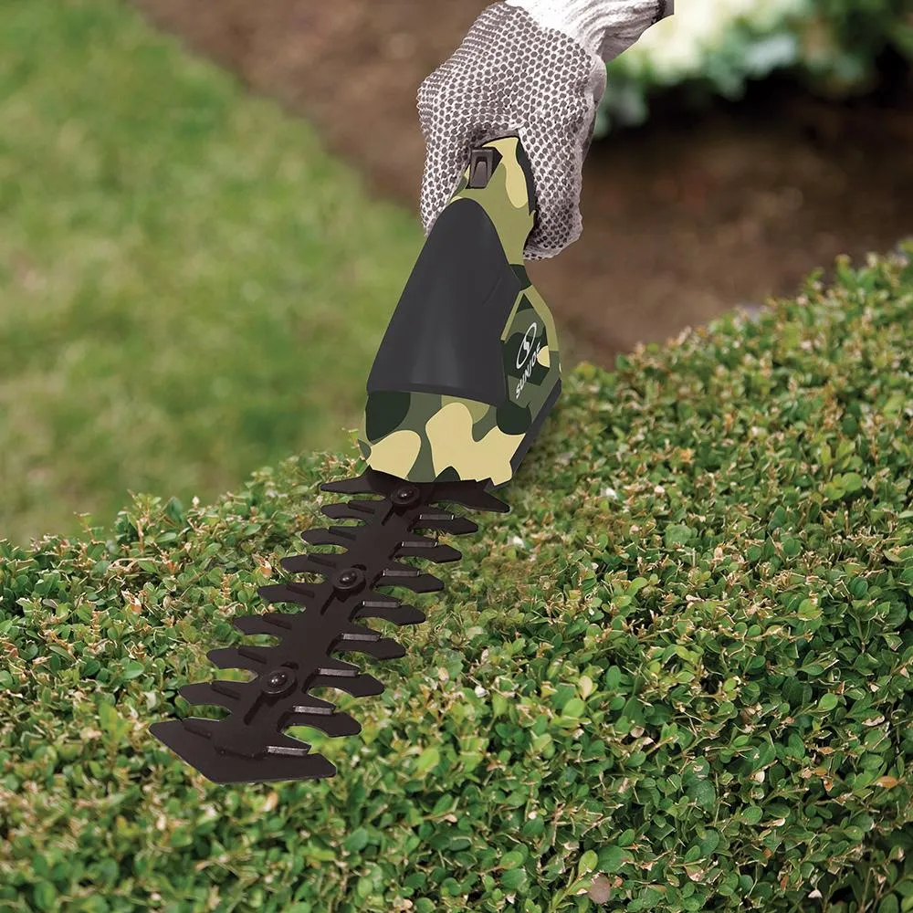 Sun Joe HJ605CC-CMO 2-in-1 Cordless Telescoping Grass Trimmer | 7.2 Volt (Camo)