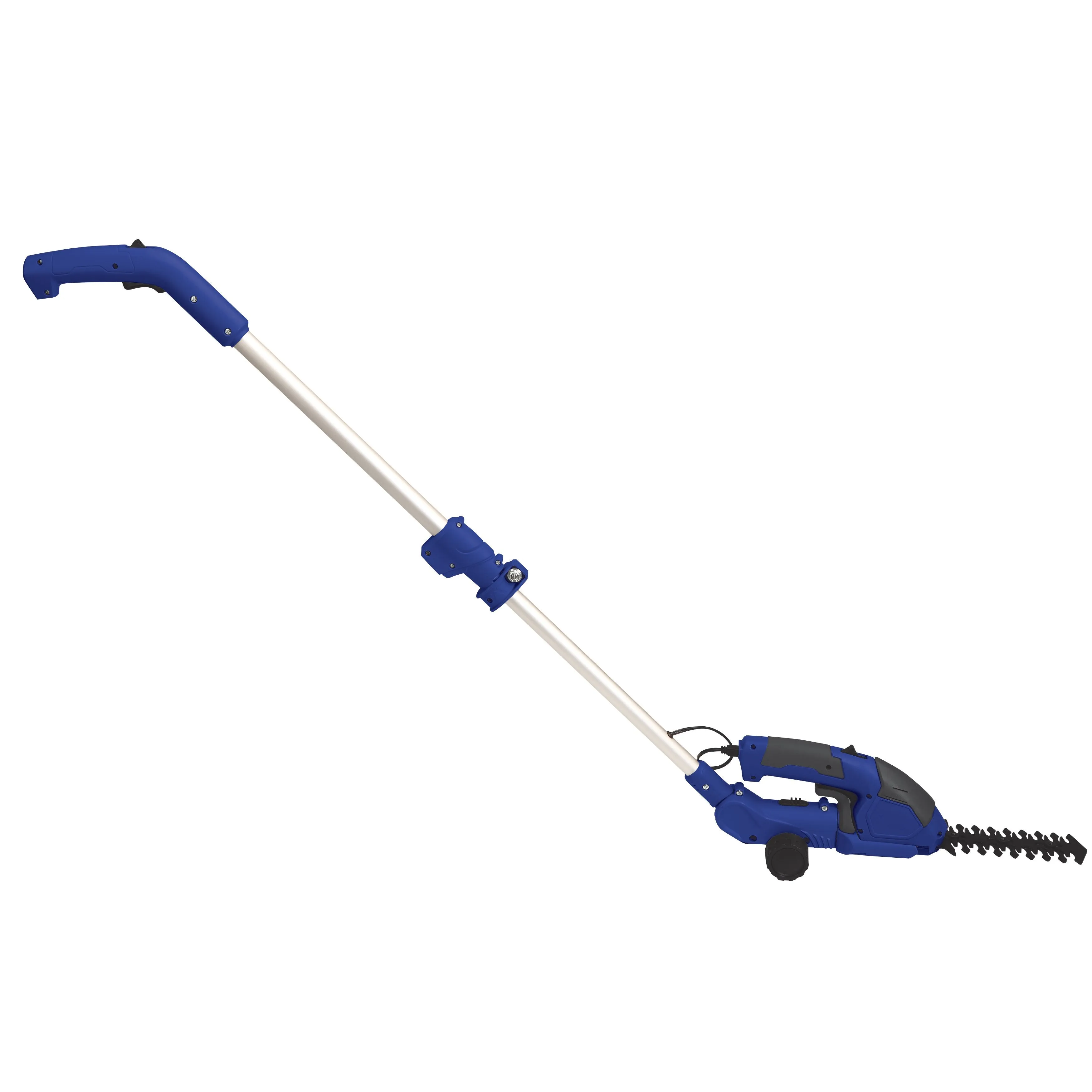 Sun Joe HJ605CC-SJB 2-in-1 Cordless Telescoping Grass Trimmer | 7.2 Volt (Blue)