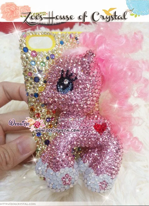 Swarovski My Little Pony BLING Crystal 3D Cell Phone Case