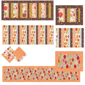 Table Trio Placemat, Napkin and Tablerunner Pattern JD-02 - Paper Pattern