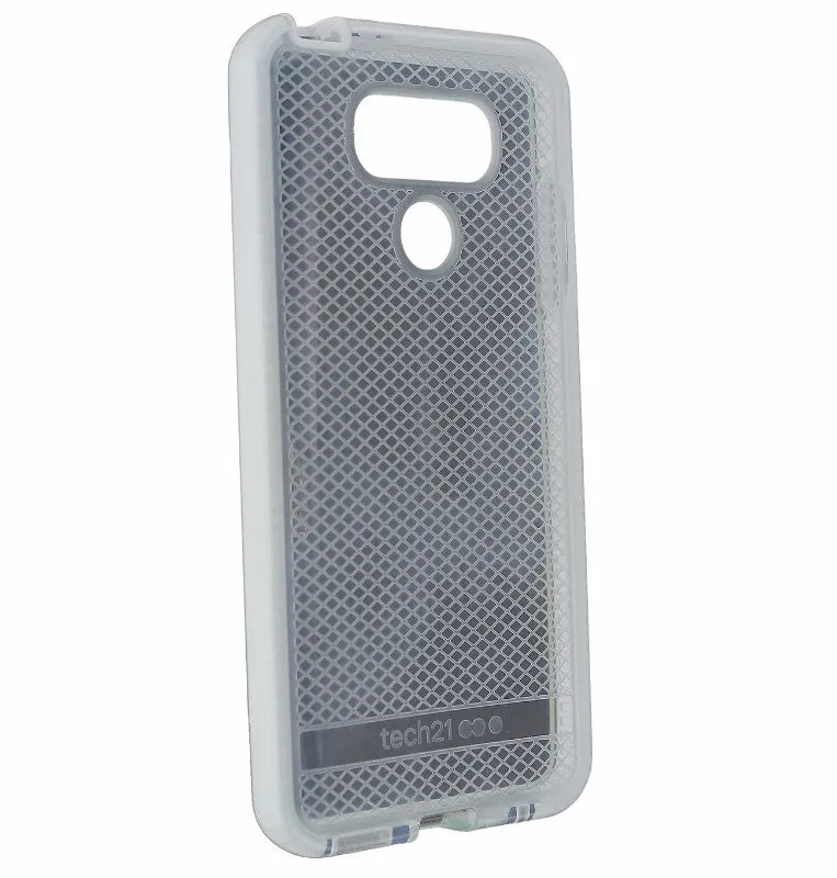 Tech21 Evo Check Series Flexible Protective Gel Case for LG G6 - Clear / White