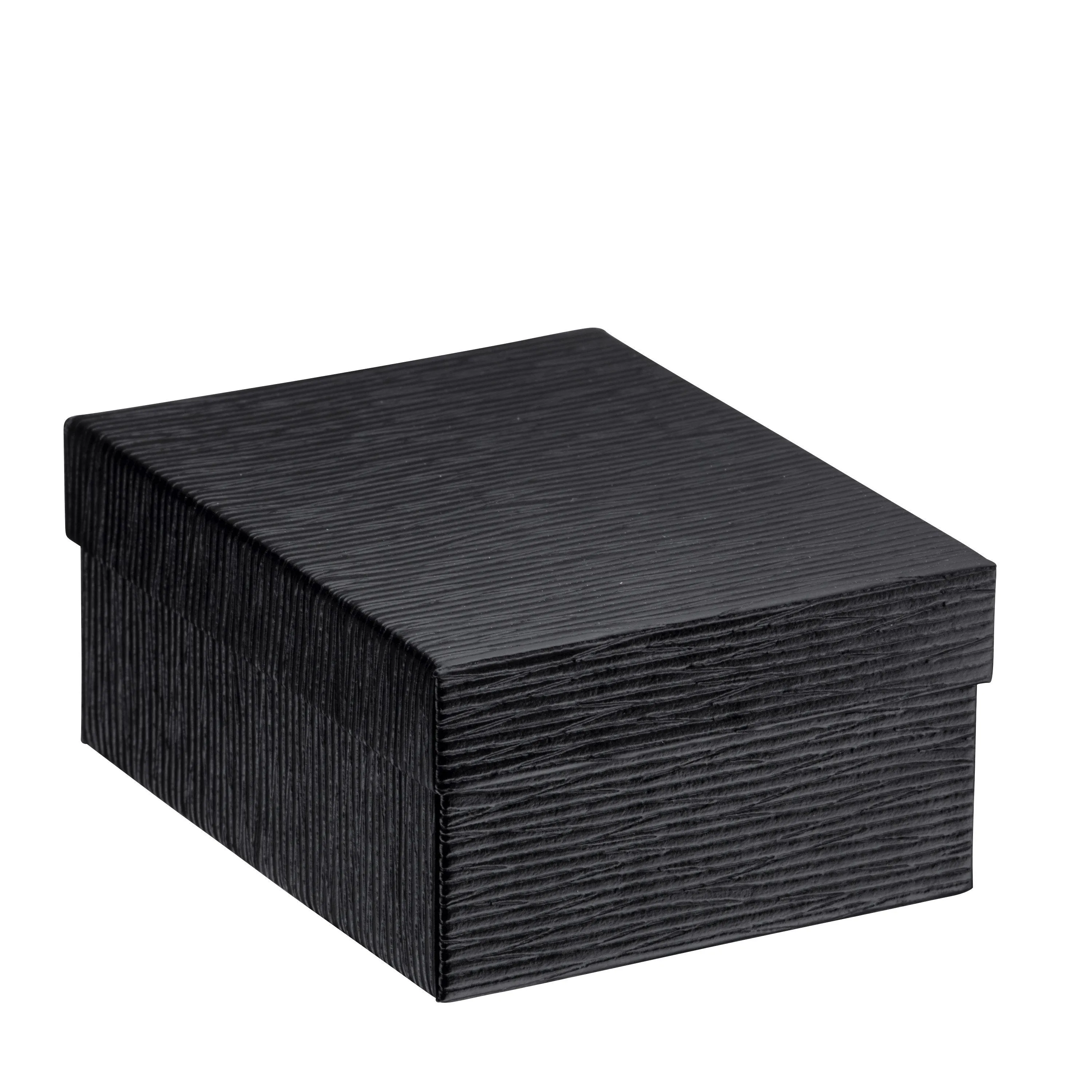 Textured Leatherette Pendant/Earring Box, Exquisite Collection