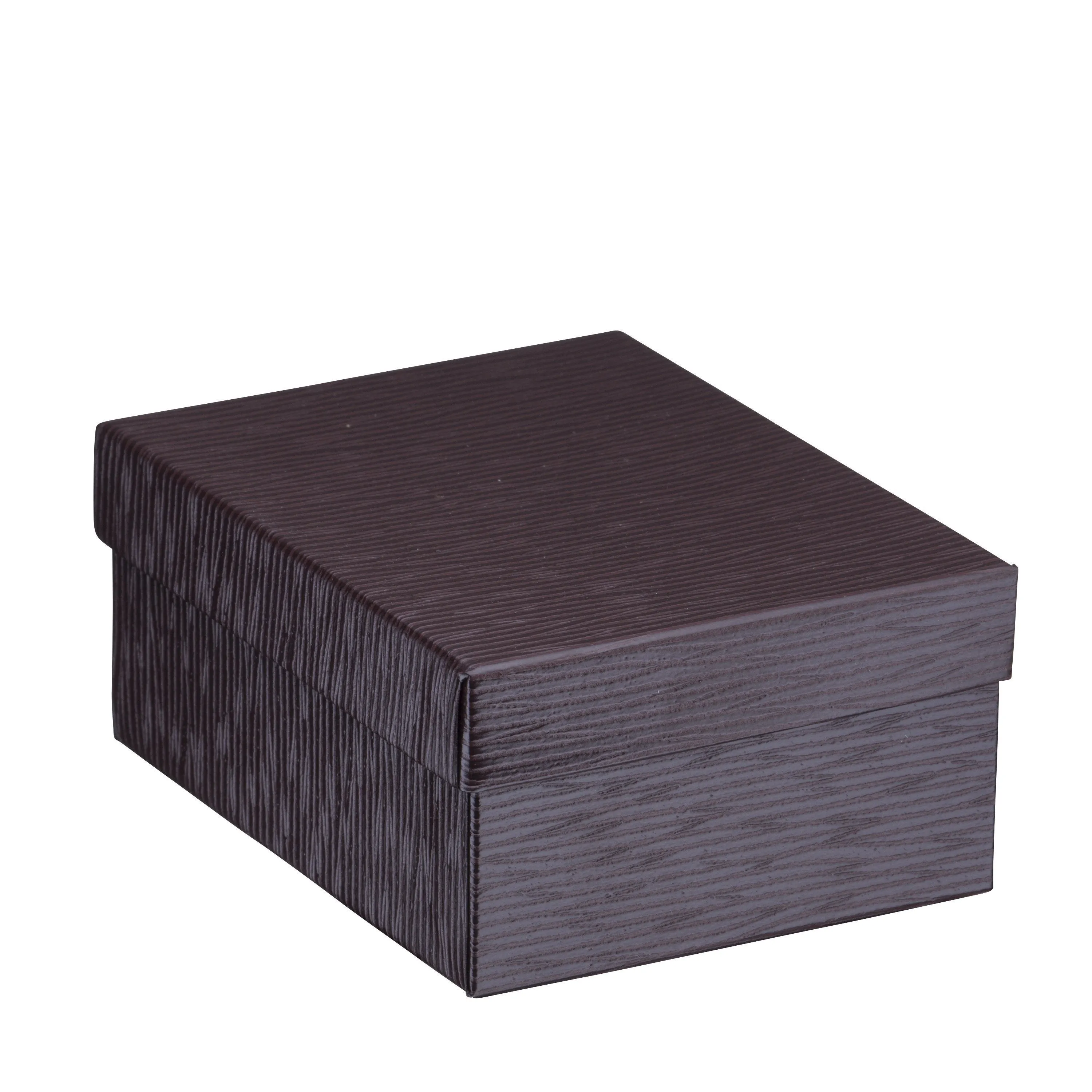 Textured Leatherette Pendant/Earring Box, Exquisite Collection